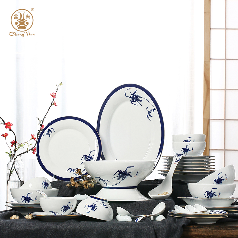 “玉竹清风”餐具